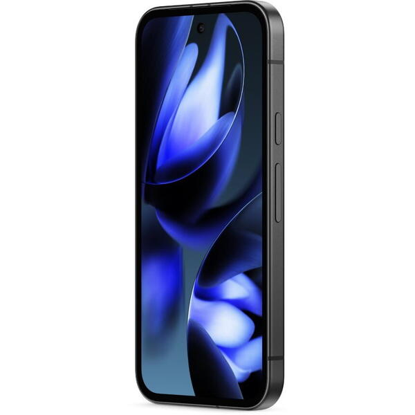 Smartphone Google Pixel 9a, 6.3 inch 128GB, 8GB RAM, Dual SIM, 5G, Tri-Camera, Obsidian Black