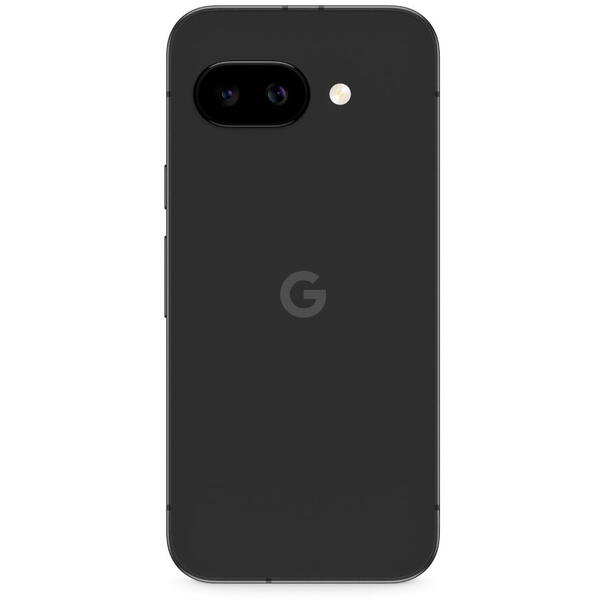 Smartphone Google Pixel 9a, 6.3 inch 128GB, 8GB RAM, Dual SIM, 5G, Tri-Camera, Obsidian Black