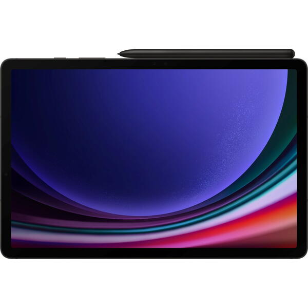 Tableta Samsung Galaxy Tab S9, 11 inch Multi-touch, Snapdragon 8 Gen 2 Octa-Core 3.36GHz, 12GB RAM, 256GB flash, Wi-Fi, Bluetooth, Android 13, Graphite