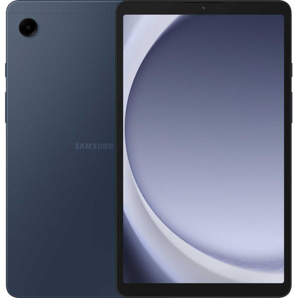 Tableta Samsung Galaxy Tab A9 (2023), 8.7 inch Multi-touch, Helio G99 Octa Core 2.2Ghz, 4GB RAM, 64GB flash, Wi-Fi, Bluetooth, GPS, Android 13, Navy