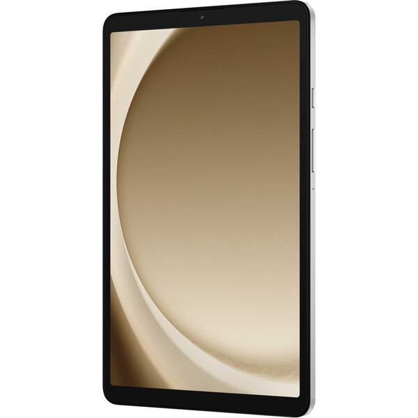 Tableta Samsung Galaxy Tab A9 (2023), 8.7 inch Multi-touch, Helio G99 Octa Core 2.2Ghz, 4GB RAM, 64GB flash, Wi-Fi, Bluetooth, GPS, Android 13, Silver