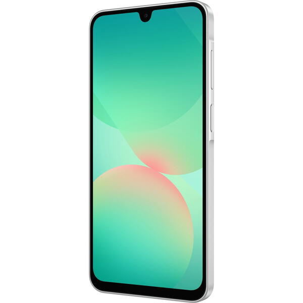 Smartphone Samsung Galaxy A26, 6.7 inch, 128GB, 6GB RAM, Dual SIM, 5G, 4-Camere, White