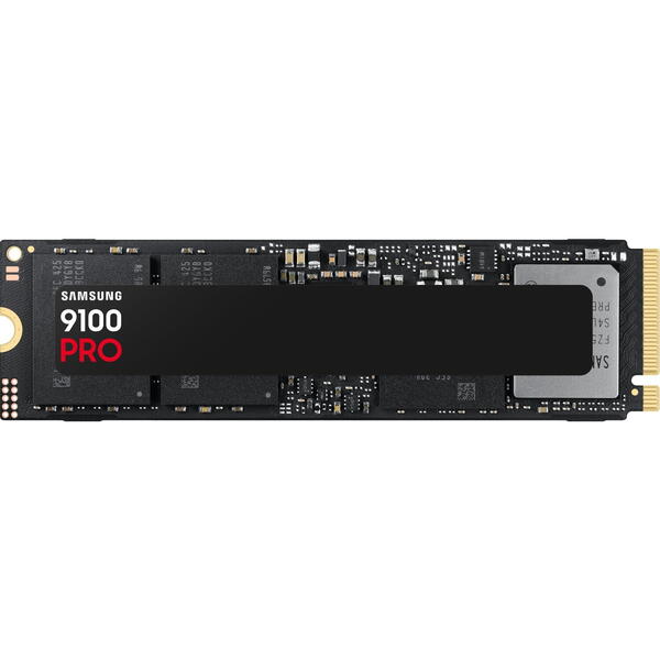 SSD Samsung 9100 PRO Heatsink, 4 TB, PCI-Express 5.0 x4, M.2 2280