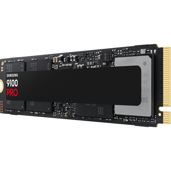 SSD Samsung 9100 PRO Heatsink, 4 TB, PCI-Express 5.0 x4, M.2 2280