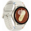 SmartWatch Samsung Galaxy Watch 7, 40 mm, Wi-Fi, Bluetooth, GPS, NFC, Rezistent la apa, Cream strap