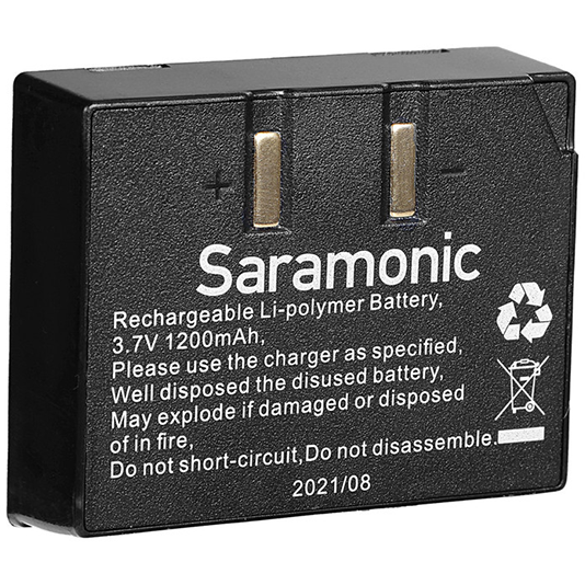 Solutie Intercom Saramonic WiTalk WT2D2xbat, 2 pers, Full-Duplex 1.9GHz, dual-ear