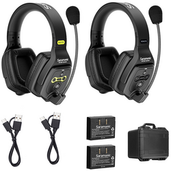 WiTalk WT2D2xbat, 2 pers, Full-Duplex 1.9GHz, dual-ear