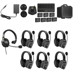 WiTalk WT7D7xbat, 7 pers, Full-Duplex 1.9GHz, dual-ear