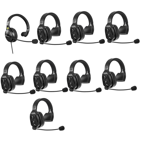 Solutie Intercom Saramonic WiTalk WT9S9xbat, 9 pers, Full-Duplex 1.9GHz, single-ear
