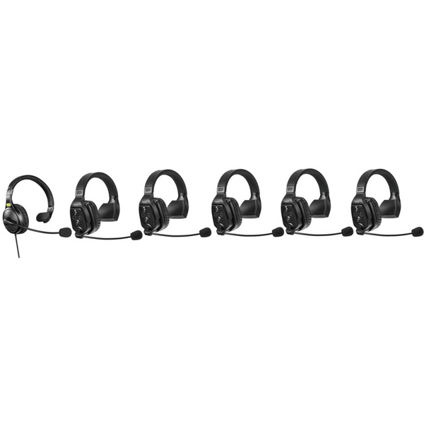 Solutie Intercom Saramonic WiTalk WT6S6xbat, 6 pers, Full-Duplex 1.9GHz, single-ear