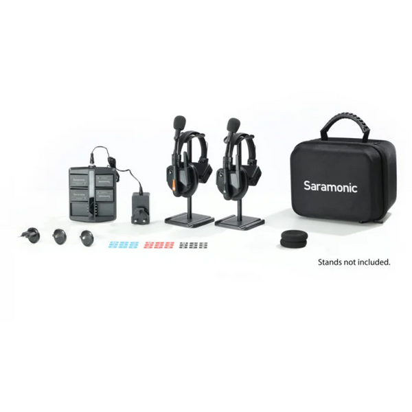 Solutie Intercom Saramonic WiTalk9 WT2S4xbat, 2 pers, Full-Duplex 1.9GHz, single-ear