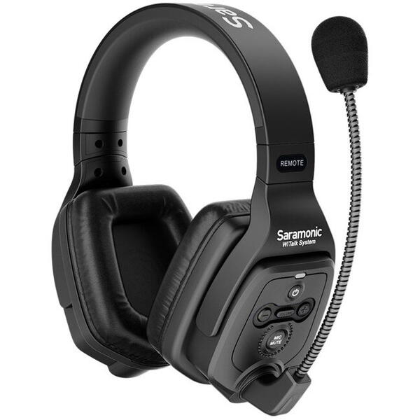 Solutie Intercom Saramonic WiTalk WT3D3xbat, 3 pers, Full-Duplex 1.9GHz, dual-ear
