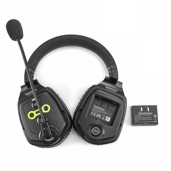 Solutie Intercom Saramonic WiTalk WT3D3xbat, 3 pers, Full-Duplex 1.9GHz, dual-ear