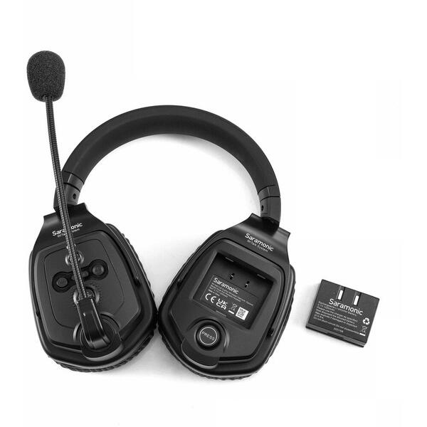Solutie Intercom Saramonic WiTalk WT3D3xbat, 3 pers, Full-Duplex 1.9GHz, dual-ear