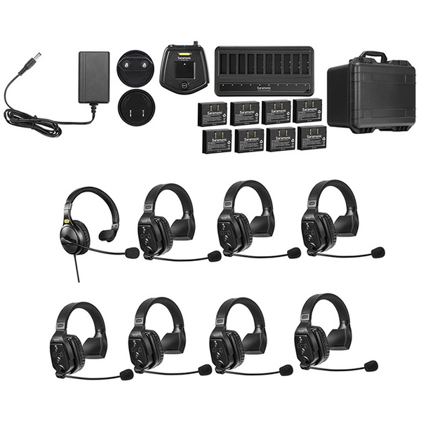 Solutie Intercom Saramonic WiTalk WT8S8xbat, 8 pers, Full-Duplex 1.9GHz, single-ear