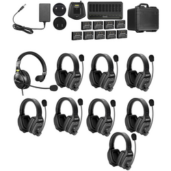WiTalk WT9D9xbat, 9 pers, Full-Duplex 1.9GHz, dual-ear