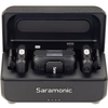 Solutie Intercom Saramonic Kit microfon wireless Blink500B2+ 2TX+RX2.4 GHz, display OLED, carcasa incarcare, 1250mAh