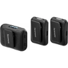 Solutie Intercom Saramonic Kit microfon wireless Blink500B2+ 2TX+RX2.4 GHz, display OLED, carcasa incarcare, 1250mAh