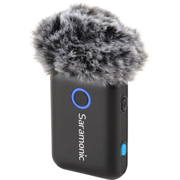 Solutie Intercom Saramonic Kit microfon wireless Blink500B2+ 2TX+RX2.4 GHz, display OLED, carcasa incarcare, 1250mAh