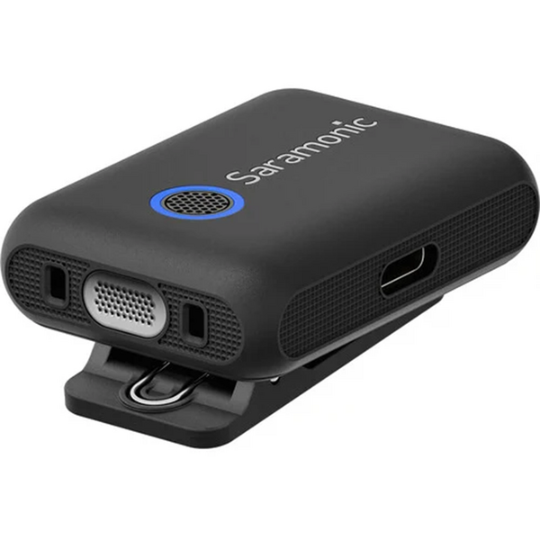 Solutie Intercom Saramonic Kit microfon wireless Blink500B2+ 2TX+RX2.4 GHz, display OLED, carcasa incarcare, 1250mAh