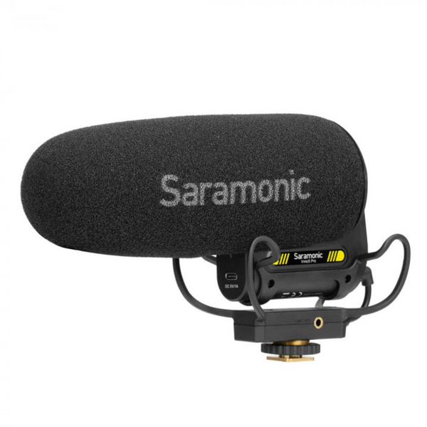 Solutie Intercom Saramonic Microfon Vmic5 ProAuto On/Off, TRS & TRRS, Negru