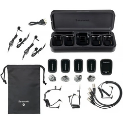 Kit microfon Blink500 ProX B8 4TX+RXWireless, 2.4 GHz, display OLED, 4500mAh