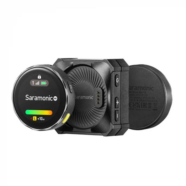 Solutie Intercom Saramonic Microfon digital wireless BlinkMe B22.4 GHz, USB-C, raza actiune 100m, 1600mAh