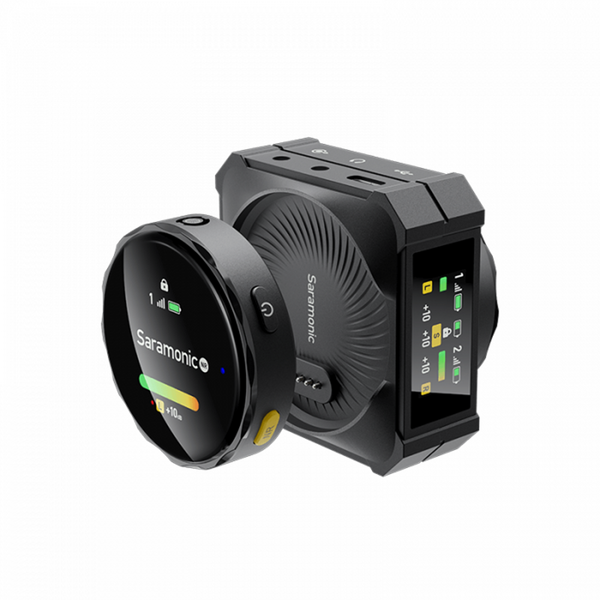Solutie Intercom Saramonic Microfon digital wireless BlinkMe B22.4 GHz, USB-C, raza actiune 100m, 1600mAh