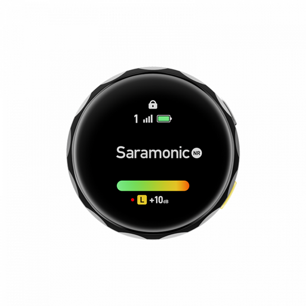 Solutie Intercom Saramonic Microfon digital wireless BlinkMe B22.4 GHz, USB-C, raza actiune 100m, 1600mAh