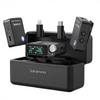 Solutie Intercom Saramonic Kit microfon wireless Ultra 01 (2TX+RX)ClearVoice, IPX5, 2 x magn. microf., negru