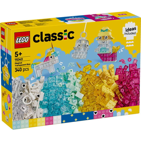 LEGO CLASSIC 11040 Magical Transpanent Box