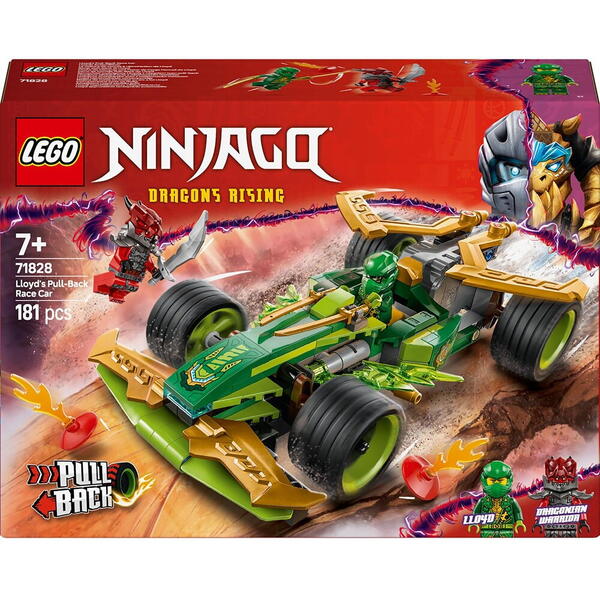 LEGO NINJAGO 71828 Lloyd's Pull-Back Race Car