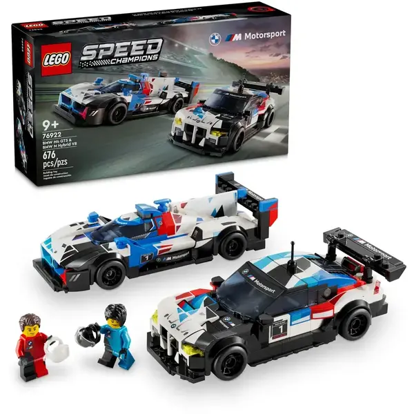 LEGO SPEED CHAMPIONS 76922 BMW M4 GT3 & BMW M Hybrid V8