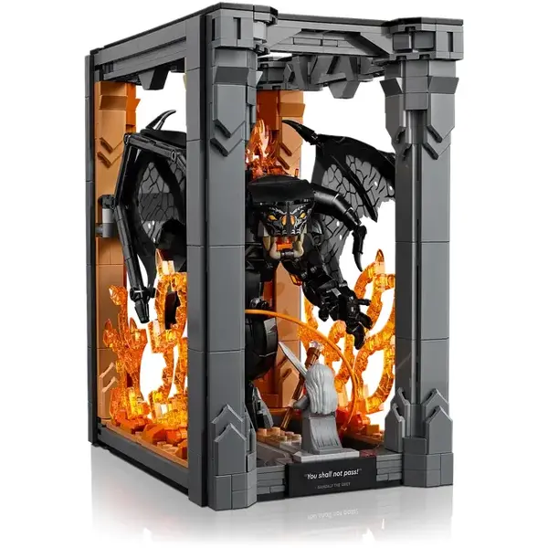 LEGO ICONS 10367 The Lord of the Rings: Balrog Book Nook