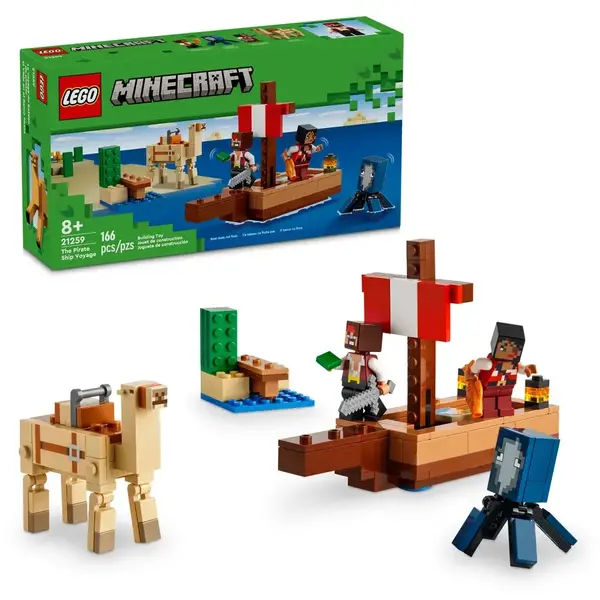 LEGO MINECRAFT 21259 The Pirate Ship Voyage