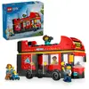 LEGO CITY 60407 Red Double-Decker Sightseeing Bus