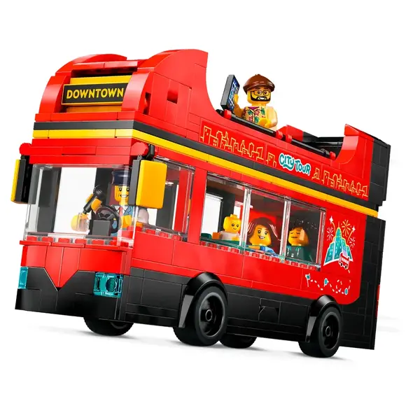LEGO CITY 60407 Red Double-Decker Sightseeing Bus