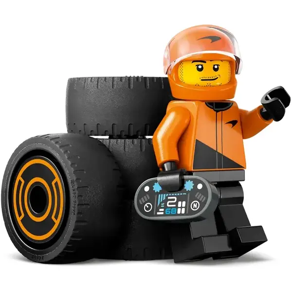 LEGO CITY 60442 F1 Driver with McLaren Race Car