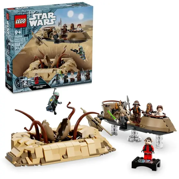 LEGO STAR WARS 75396 Desert Skiff & Sarlacc Pit