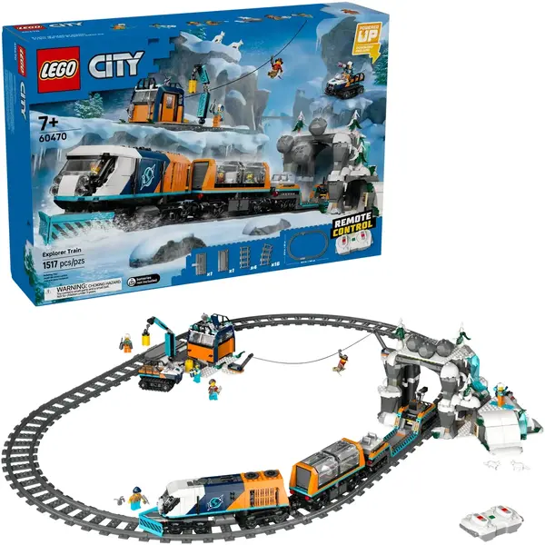 LEGO CITY 60470 Explorers Artic Polar Express Train