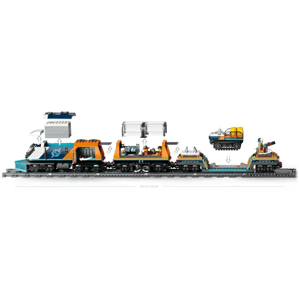 LEGO CITY 60470 Explorers Artic Polar Express Train