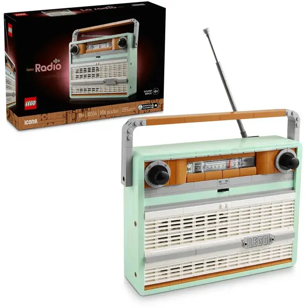 LEGO ICONS 10334 Retro Radio