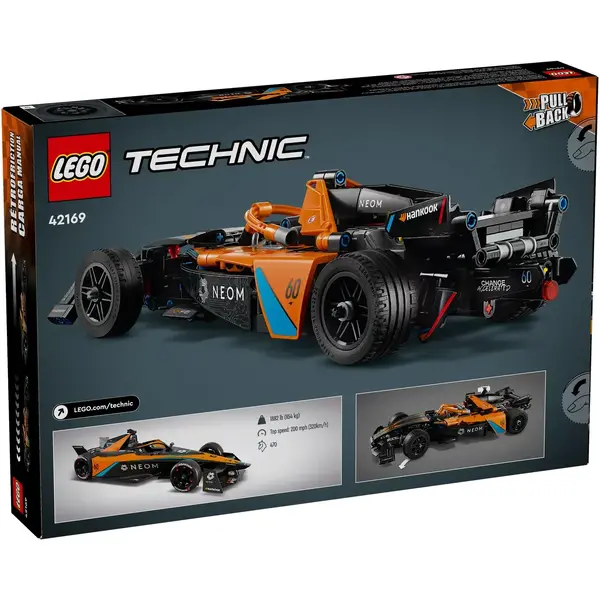 LEGO TECHNIC 42169 NEOM McLaren Formula E Team
