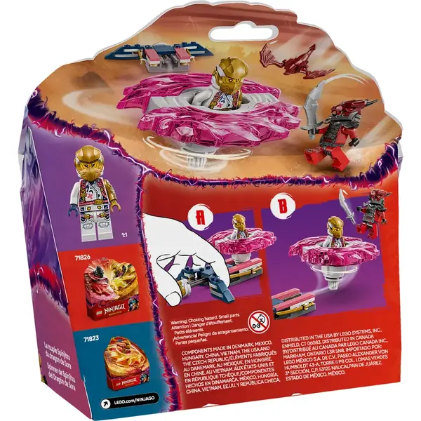 LEGO NINJAGO 71824 Sora's Dragon Spinjitzu Spinner