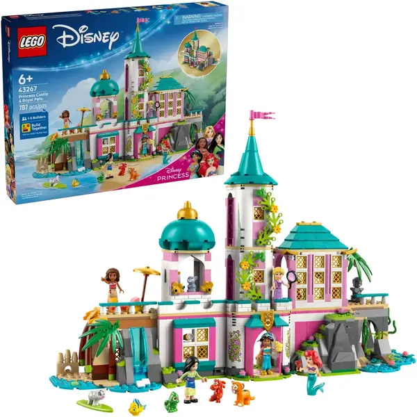 LEGO DISNEY 43267 Princes Castle and Royal Pets