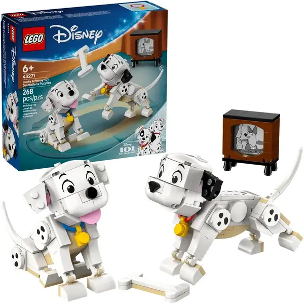 LEGO DISNEY 43271 Lucky & Penny 101 Dalmatians Puppies