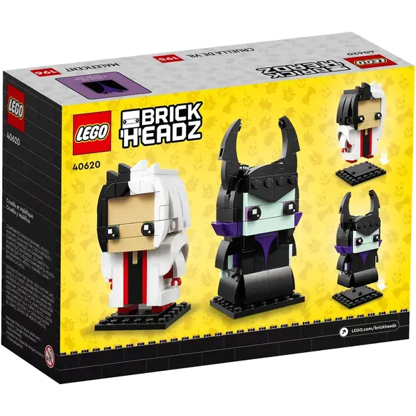LEGO BRICKHEADZ 40620 Cruella & Maleficent