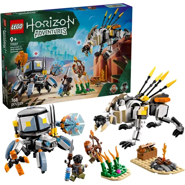LEGO HORIZON 77037 Aloy & Varl vs. Shell-Walker & Sawtooth