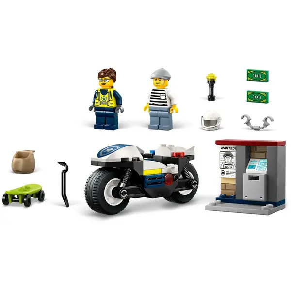LEGO CITY 60455 Police Motorcycle Chase
