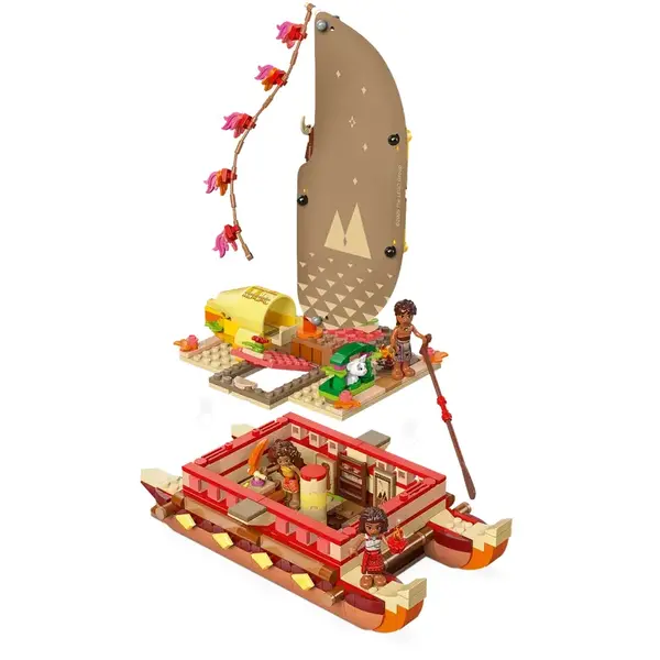 LEGO DISNEY 43270 Moana's Adventure Canoe